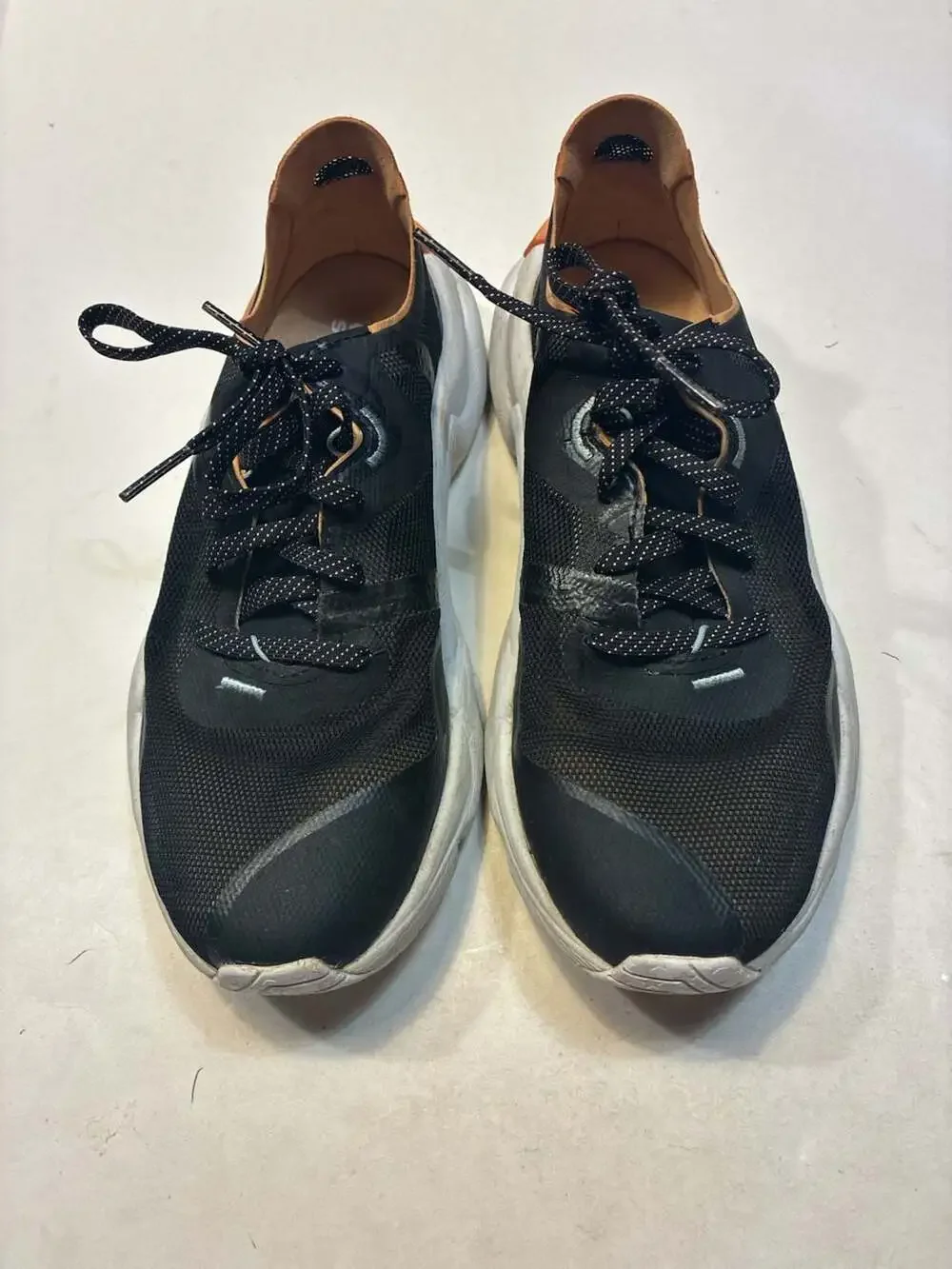 Sorel Kinetic RNEGD Float Black Orange Sneakers